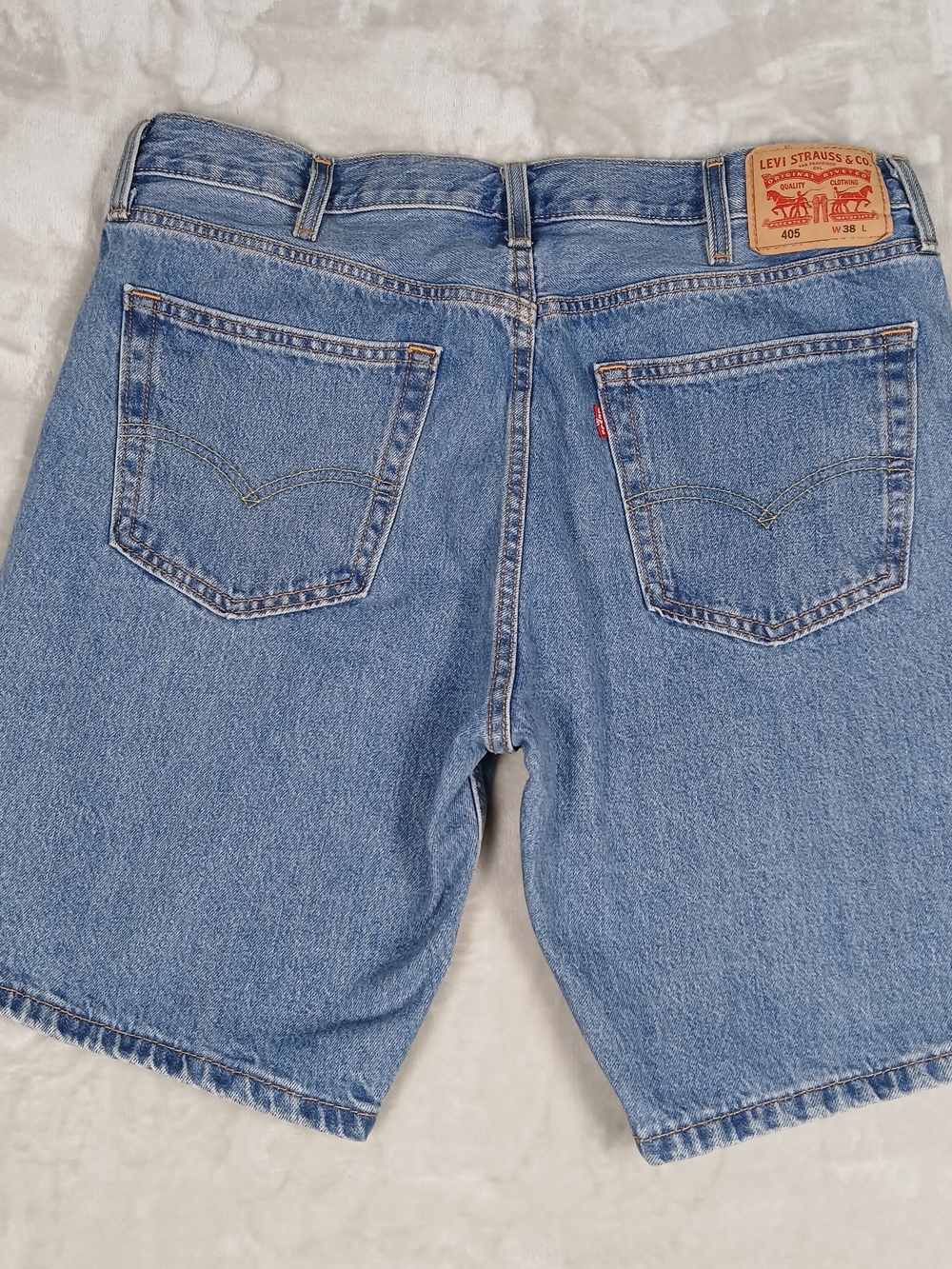 Levi's 405 Denim Shorts 38 Men's Medium Wash